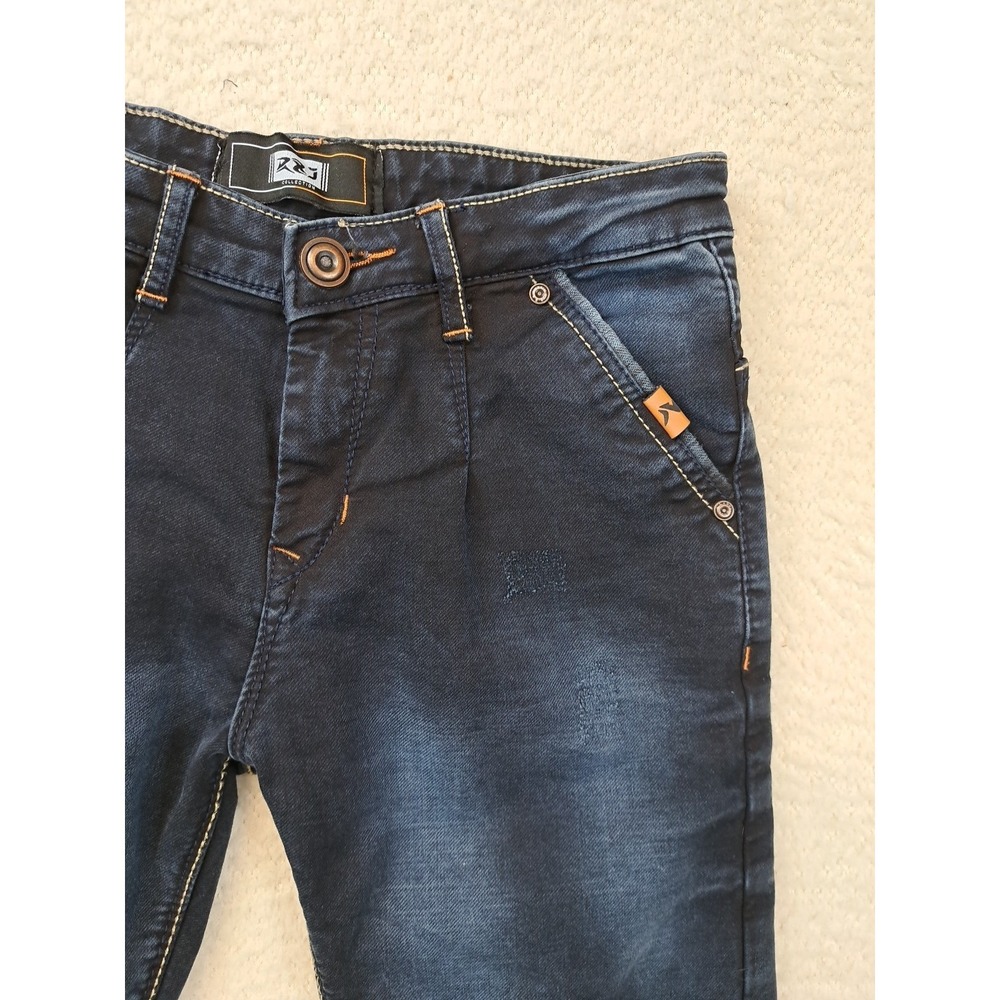 R&J Collection DZon Jeans Mens Size 28 Blue 28 x 32 India‎ Made Durable Skinny - Picture 7 of 14
